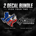 2 Decal Bundle - Pick Your Two