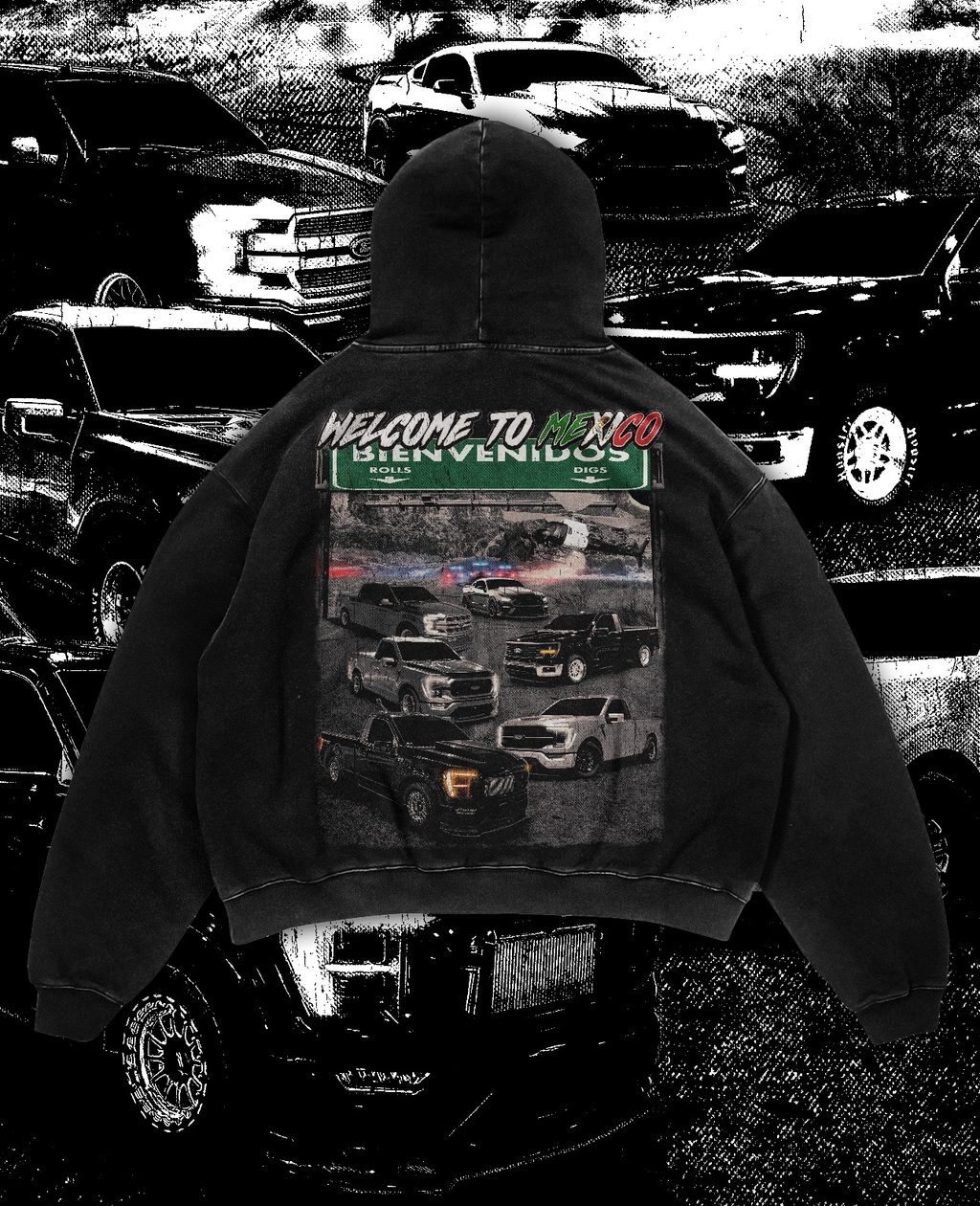 "Welcome To Mexico" hoodie