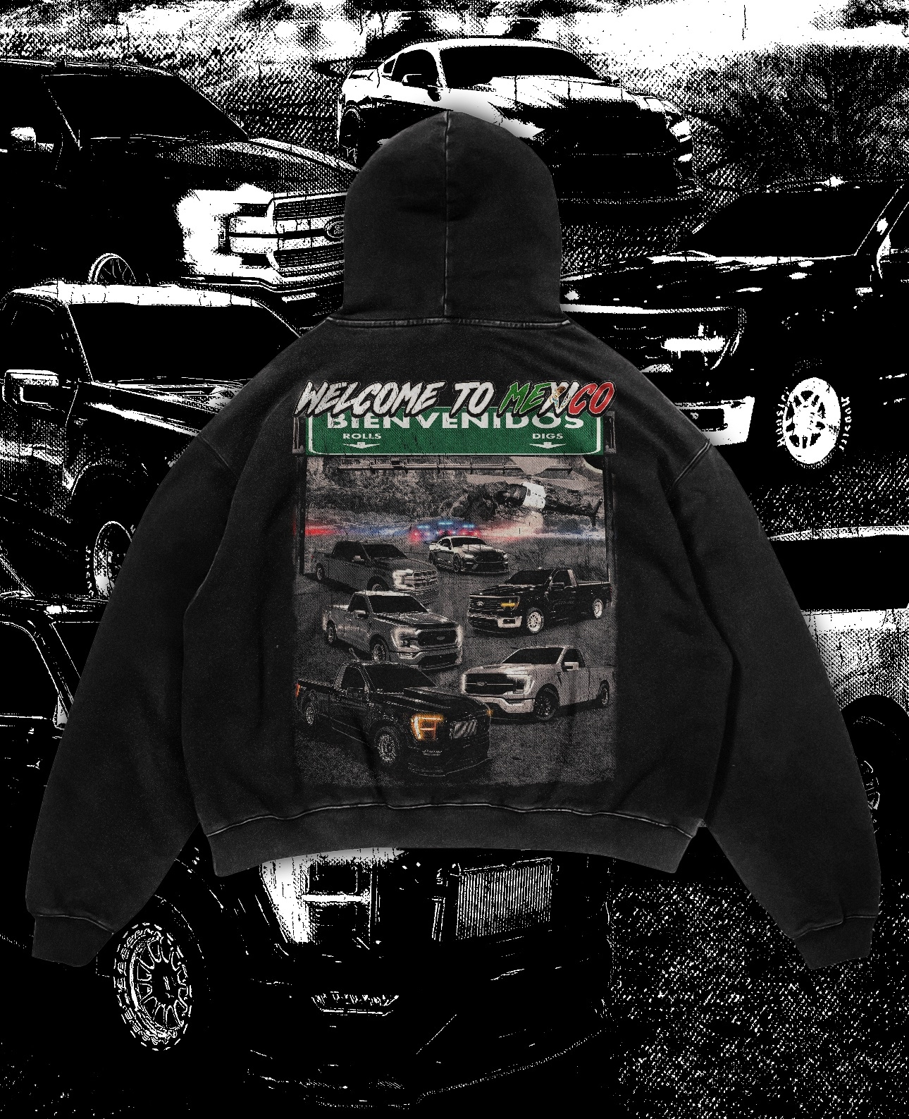 "Welcome To Mexico" hoodie